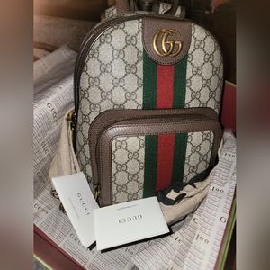 Authentic Gucci Ophidia GG Small Backpack